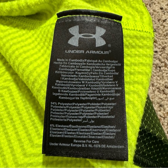 Under Armour Cold Gear Infared Thermo Quarter Zip—2XL - Picture 13 of 13